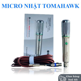 Micro có dây tomahawk 2024, thiết kế thời thượng, độ nhạy cao, âm thanh trong trẻo, dây dài 5m dễ dàng kết nối