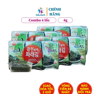 36 gói rong biển vị truyền thống gwangcheon haejeo 4g - rong biển hàn quốc