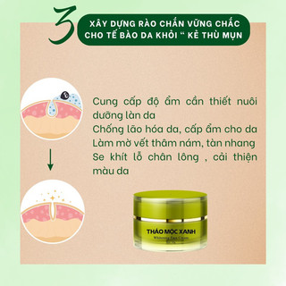Combo Thảo Mộc Xanh (  1 SRM - 1 Mụn  - 1 Kem Face)