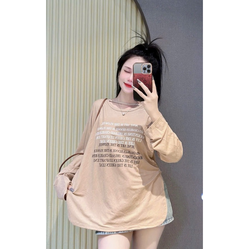 ÁO NHIỀU CHỮ XẺ TÀ