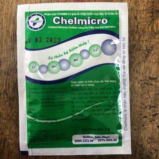 Phân bón vi lượng Chelmicro 2g pha 10-16 lít nước
