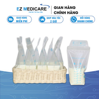 Túi trữ sữa cao cấp IMEDICARE IMB-150/200/250ml chất liệu LDPE cao cấp an toàn, không chứa BPA