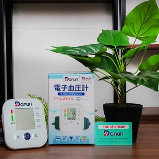 Máy Đo Huyết Áp Điện Tử Bắp Tay Tự Động Danuri ( tặng kèm pin, đọc kết quả giọng nói bằng Tiềng Việt )