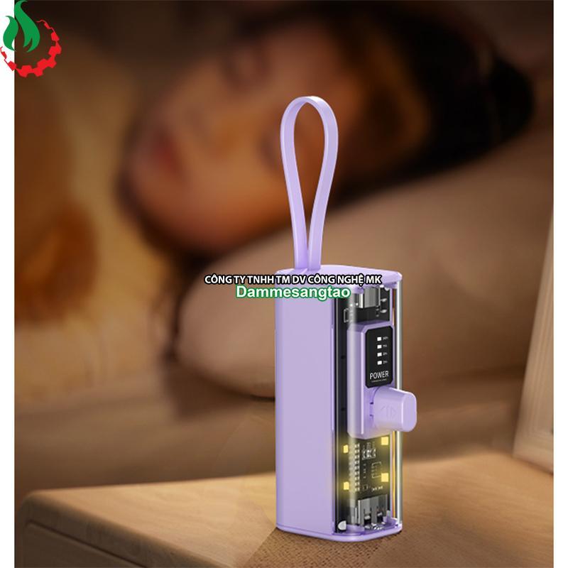 Box sạc dự phòng 1 cell 21700 công suất 10W