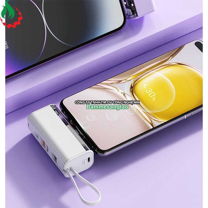 Box sạc dự phòng 1 cell 21700 công suất 10W