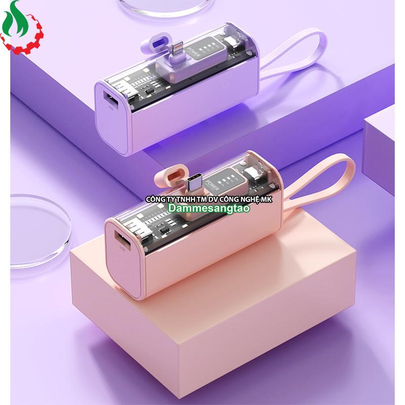 Box sạc dự phòng 1 cell 21700 công suất 10W