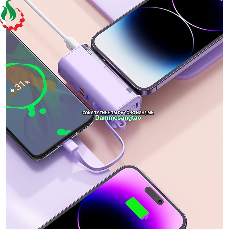 Box sạc dự phòng 1 cell 21700 công suất 10W