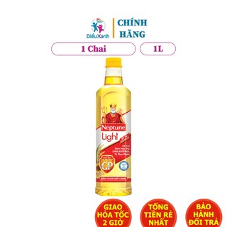 [ 1 Chai] Dầu ăn thượng hạng nhãn hiệu Neptune Light 1L - Date T6.2025