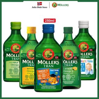 Dầu gan cá tuyết omega 3 mollers tran - nội địa na uy