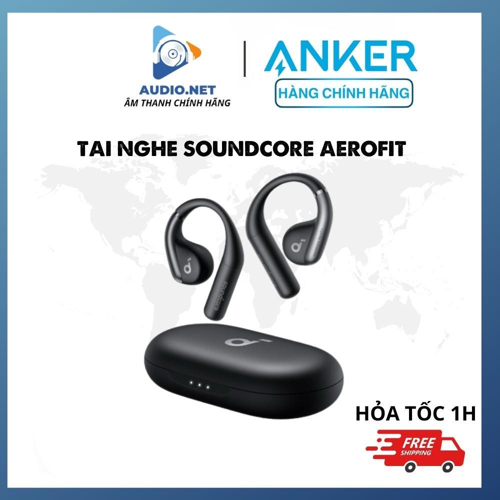 Tai nghe không dây nhét tai Anker A3872 AeroFit , Bluetooth 5.3, IPX7, Pin 42h - Bảo hành 12 tháng.