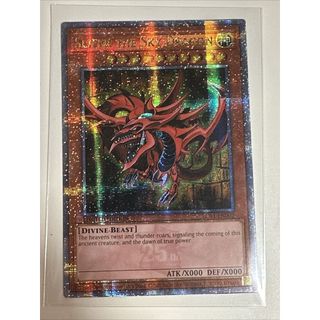[ Dưa Hấu Yugioh ] Lá bài thẻ Thần Rồng Osiris Slifer the Sky Dragon 25th Secret Rare - Tặng bọc bài nhựa bảo quản
