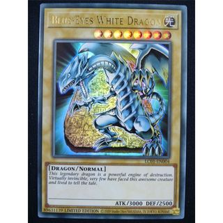 Ultra rare LC01 [ Dưa Hấu Yugioh ] Lá bài thẻ bài Blue Eyes White Dragon - Tặng bọc bài nhựa bảo quản