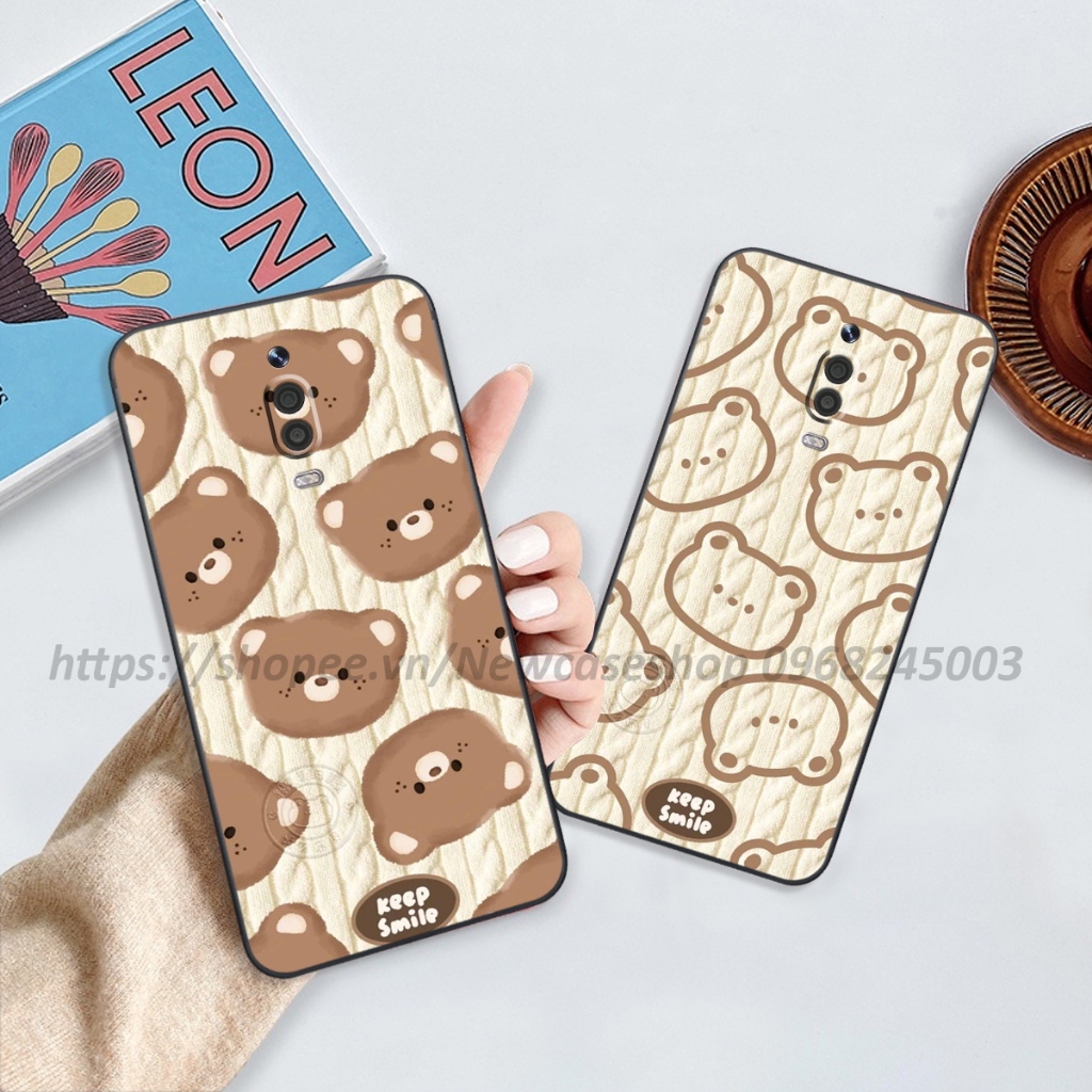 Ốp lưng Xiaomi Redmi K30 / K30 4G-5G / 30 Pro in hình họa tiết len Bear Cute