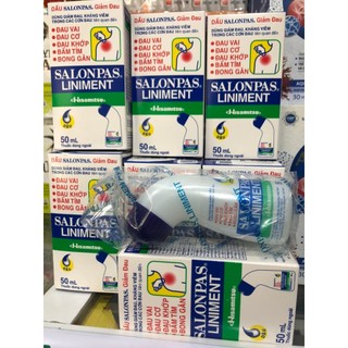 Chai lăn Salonpas Liniment Hisamitsu 50ml