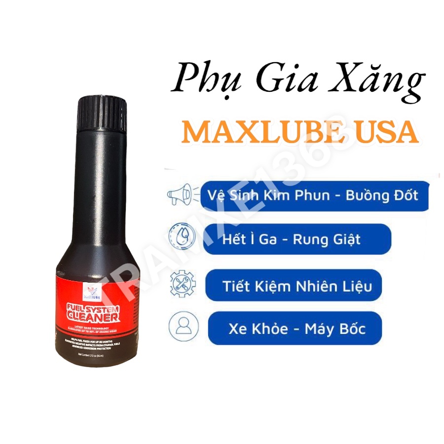 Phụ Gia MAXLUBE USA