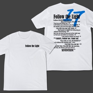 Áo thun Seventeenth Follow The Light dáng unisex dành cho Carat