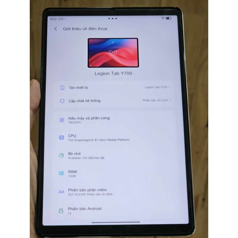 Máy tính bảng Lenovo Legion Y700 2023 rom global tiếng VIệt { Brand New } | BigBuy360 - bigbuy360.vn