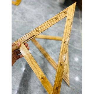Eke cân giáo viên, eke cân gỗ