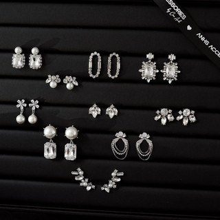 Bông tai đá MINDY | ANHS Accessories