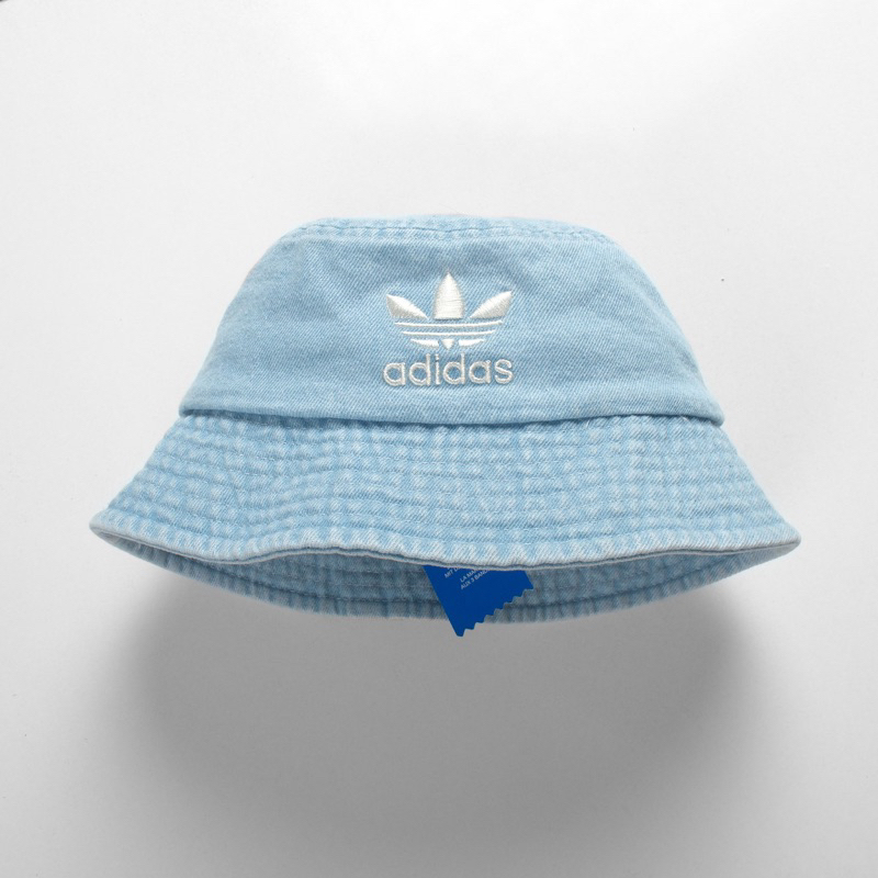 Mũ bucket Meowist Black Wash Jeans, nón bucket logo das vành tròn cụp vải jeans đen form unisex, nón lưỡi trai hàn quốc