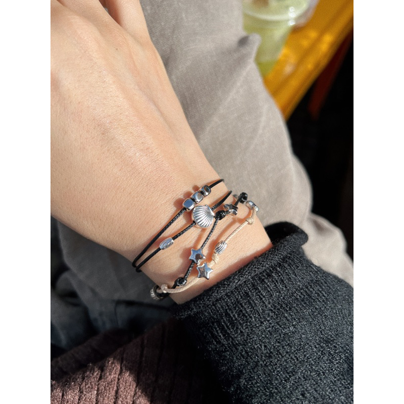 Vòng tay Umi - Vòng tay charm chú cá, vỏ sò vintage