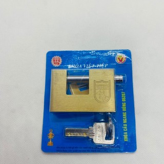 Ổ khoá việt tiệp cao cấp cầu ngang chống cắt đồng thau