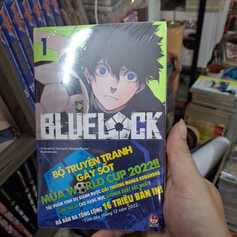 Truyện tranh BlueLock - Lẻ tập 1 Full seal - NXB Kim Đồng - Blue Lock