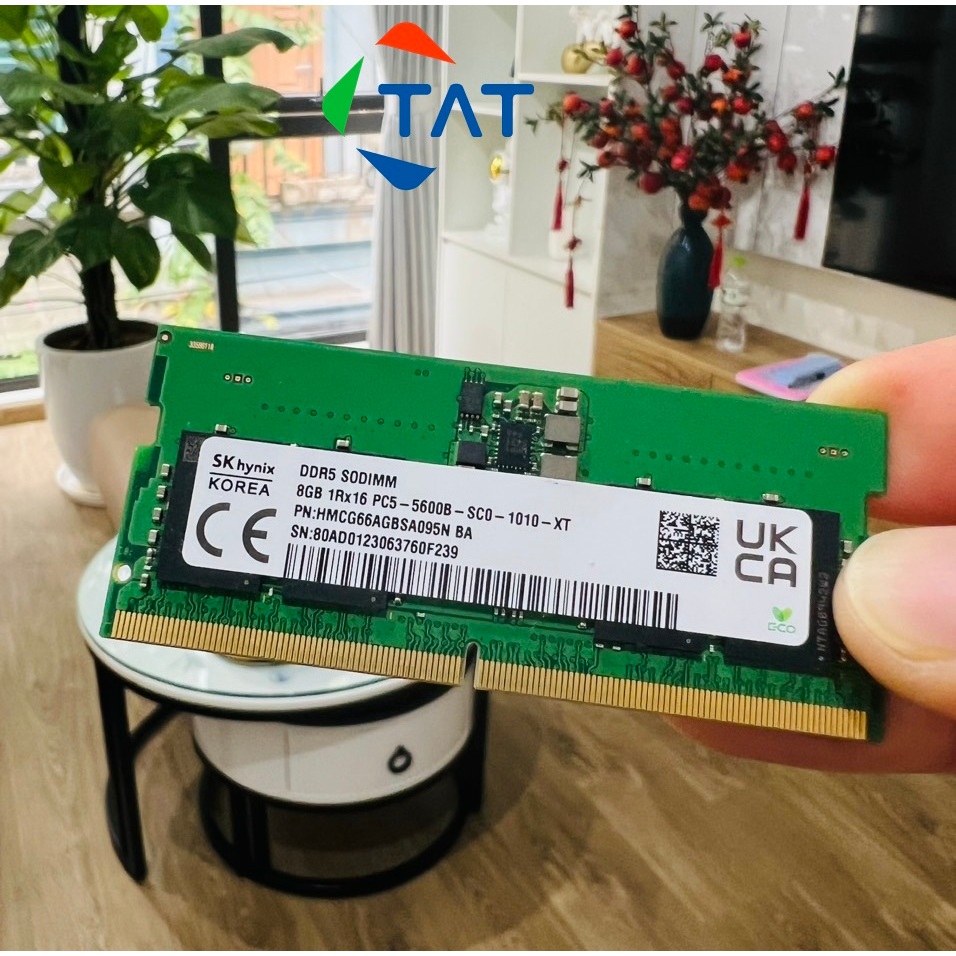 Ram SK hynix DDR5 8GB 5600Mhz Laptop Mới - Bảo hành 3 năm 1 đổi 1