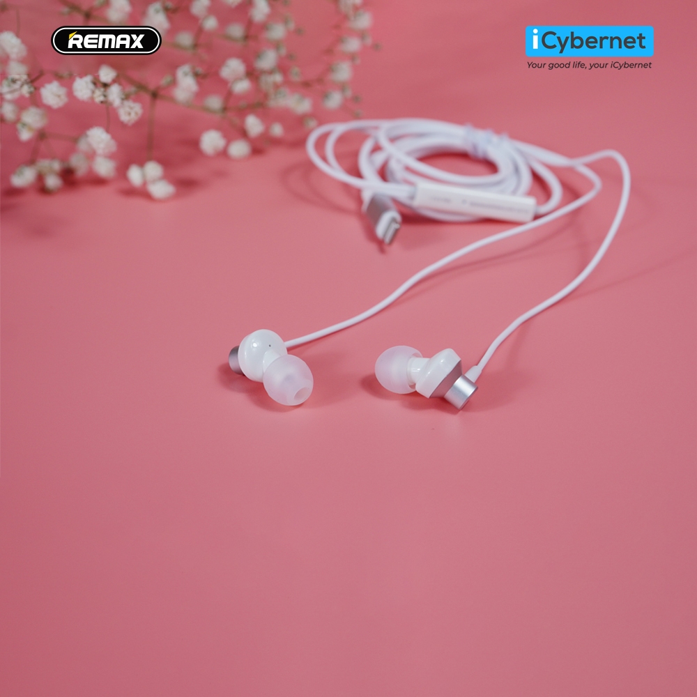 Tai nghe có dây nhét tai chân ip REMAX ICYBERNET RM-512i chính hãng