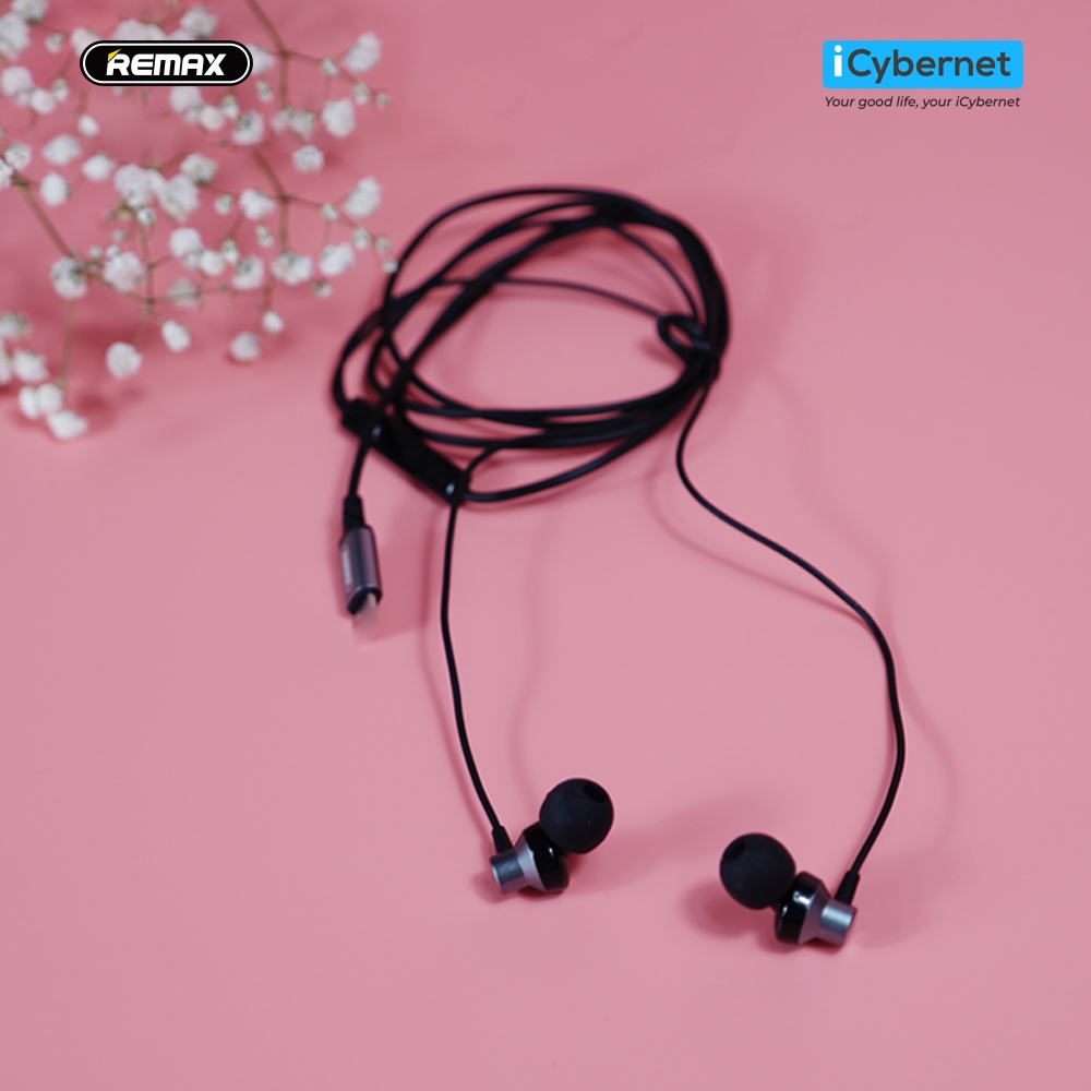 Tai nghe có dây nhét tai chân ip REMAX ICYBERNET RM-512i chính hãng