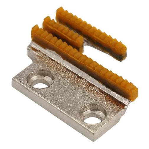 Răng Cưa, Bàn Lừa 3 Cầu, Nhựa, Răng, Máy May 1 Kim, Tooth Plastic Feed Dog For Single Needle Sewing Machine