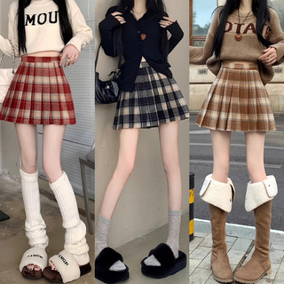 Chân váy xoè caro vintage đủ màu , chân váy caro dáng xoè