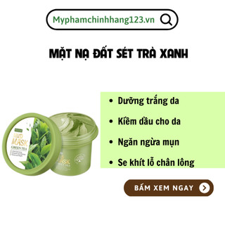 Mặt Nạ Đất Sét Trà Xanh Thu Nhỏ Lỗ Chân Lông Fenyi Mask 100g