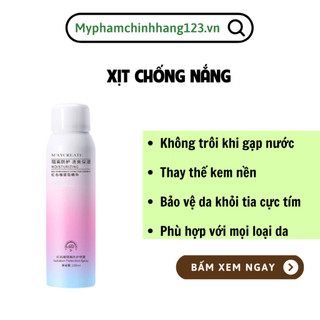 Xịt Chống Nắng Maycrete  chai 150ml nội địa trung