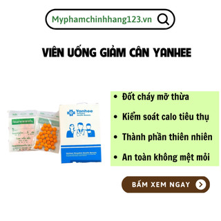 Giamr cân Yanhee vip viên cam chính hãng gói 30 viên giảm 2-3kg