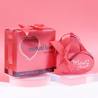 Nước hoa nữ Mutual Love hình trái tim 50ml hương thơm quyến rũ - ngọt ngào