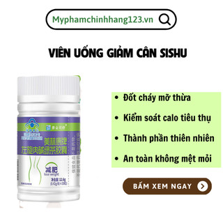 Thảo mộc giảm cân cấp tốc SHIShU tặng kèm khoá cân -CAM KẾT CHÍNH HÃNG giảm cân an toàn hiệu quả