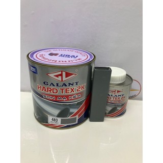 (Nhiều màu) Sơn Sắt Kẽm Epoxy Hard Tex 2K_1L/bộ