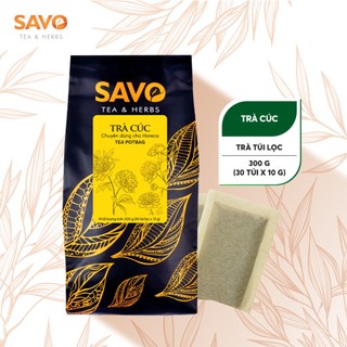 Savo trà hoa cúc túi lọc 10g - túi 30 gói x 10gr