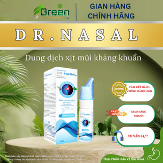DR.NASAL - Dung Dịch Xịt Mũi Kháng Khuẩn (C/70ml)