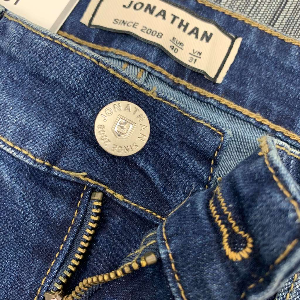 Quần jean nam xanh túi thời trang JONATHAN QJ074 vải denim cao cấp co dãn 4 chiều, form chuẩn đẹp, trẻ trung, hottrend