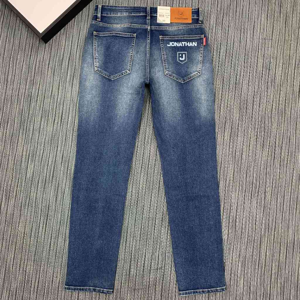 Quần jean nam xanh túi thời trang JONATHAN QJ074 vải denim cao cấp co dãn 4 chiều, form chuẩn đẹp, trẻ trung, hottrend