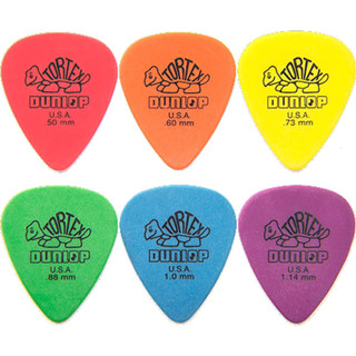 Phím gảy đàn Guitar Dunlop Tortex nhiều cỡ Pick guitar