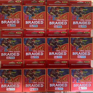 Dây dù PE Toro X4 BRAIDED 100m