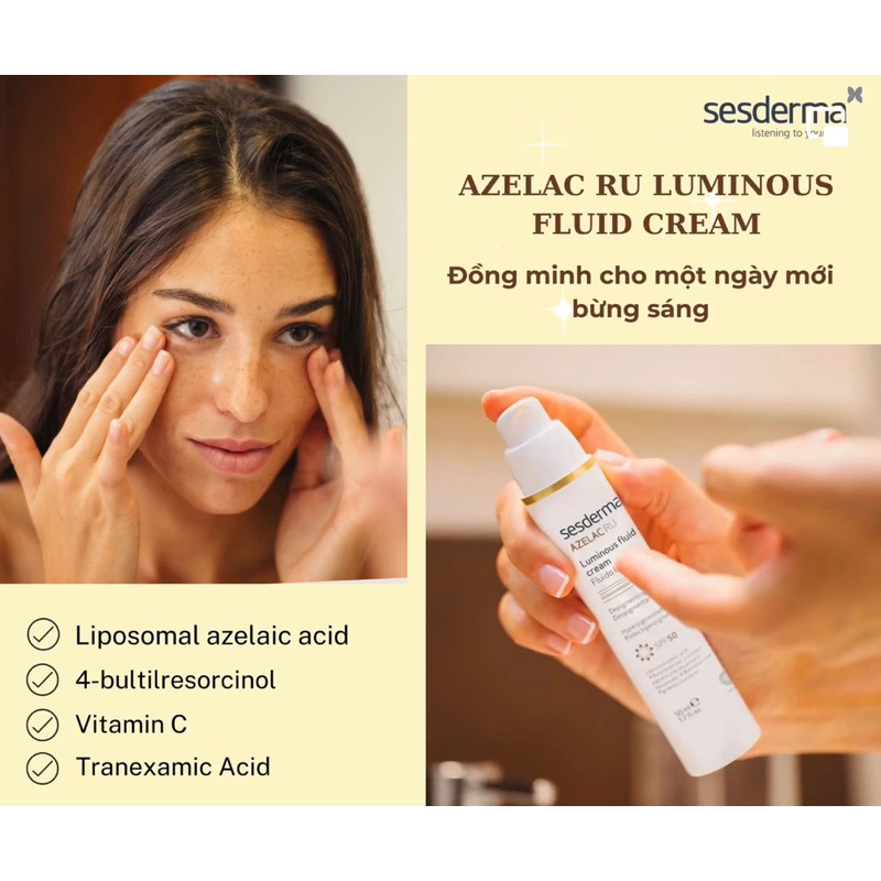 Kem Sesderma Azelac RU SPF 50+