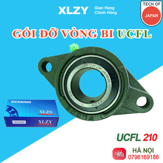 Gối đỡ ucfl ucfl210 gối đỡ vòng bi ucfl210 - gối đỡ vòng bi bạc đạn xlzy - vongbibacdanxlzy