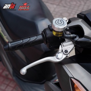 Cùm thắng Nissin Samurai Chemco 12.7mm màu xám