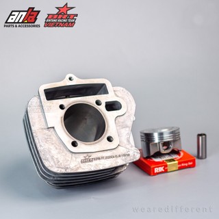 Lòng và piston brt 53.40mm wave/ dream 100
