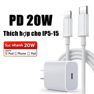 Thiết bị sạc nhanh pd 20w cáp sạc cho ip 6 7 8 8plus x xsmax 11 11 promax 12 promax 13 13 promax 14 plus promax