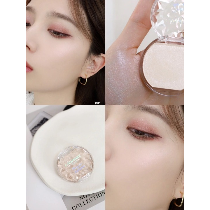 Kem Bắt Sáng Tạo Khối Canmake Munyutto Highlighter Tự Nhiên Nhật Bản